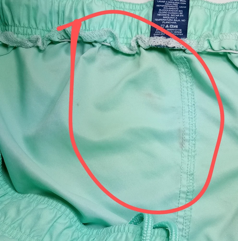 George Mint Green Men's Swim Shorts Sz 2XL